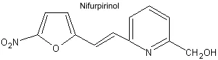 Structure chimique du nifurpirinol