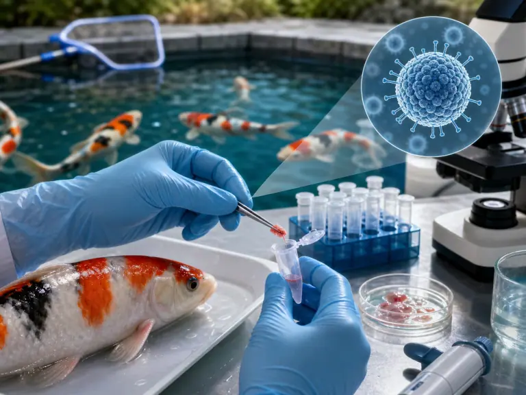 Comment détecter le virus CyHV3 (ou KHV) ?