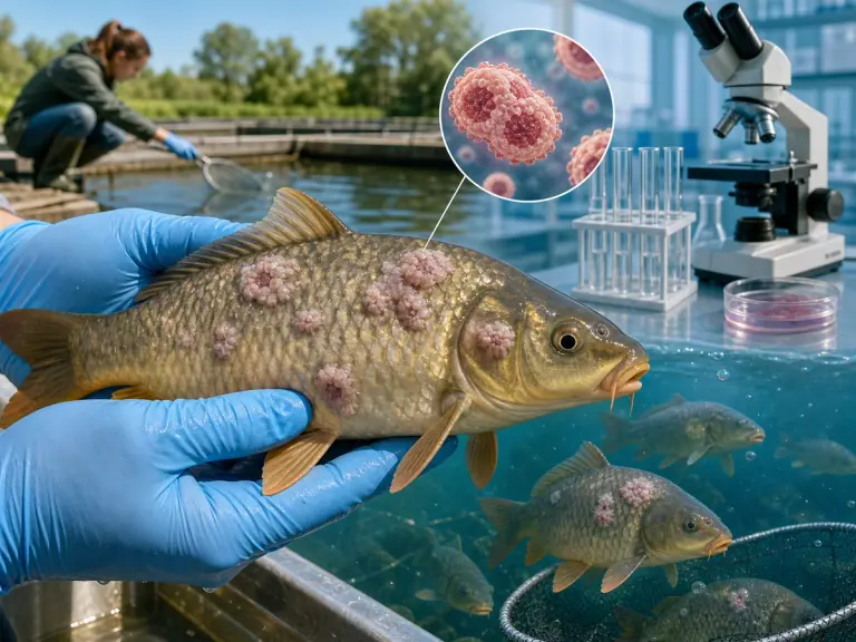 Qu'est ce que la variole de la carpe (Pox Carp) ?