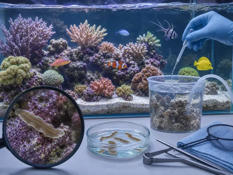 Comment éliminer les planaires nuisibles d'un aquarium récifal ?