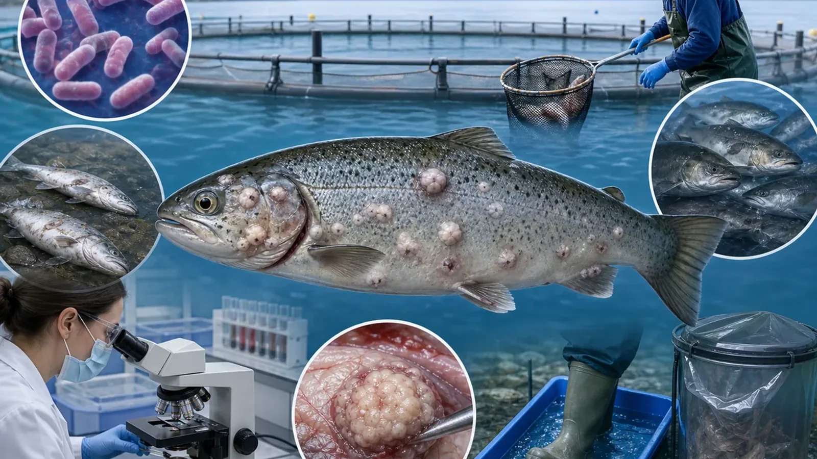 Quels sont les risques liés à un poisson atteint de mycobactériose ?