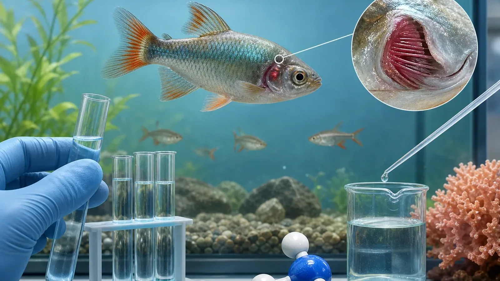 Quelle est la toxicité de l'ammoniaque en eau douce ?
