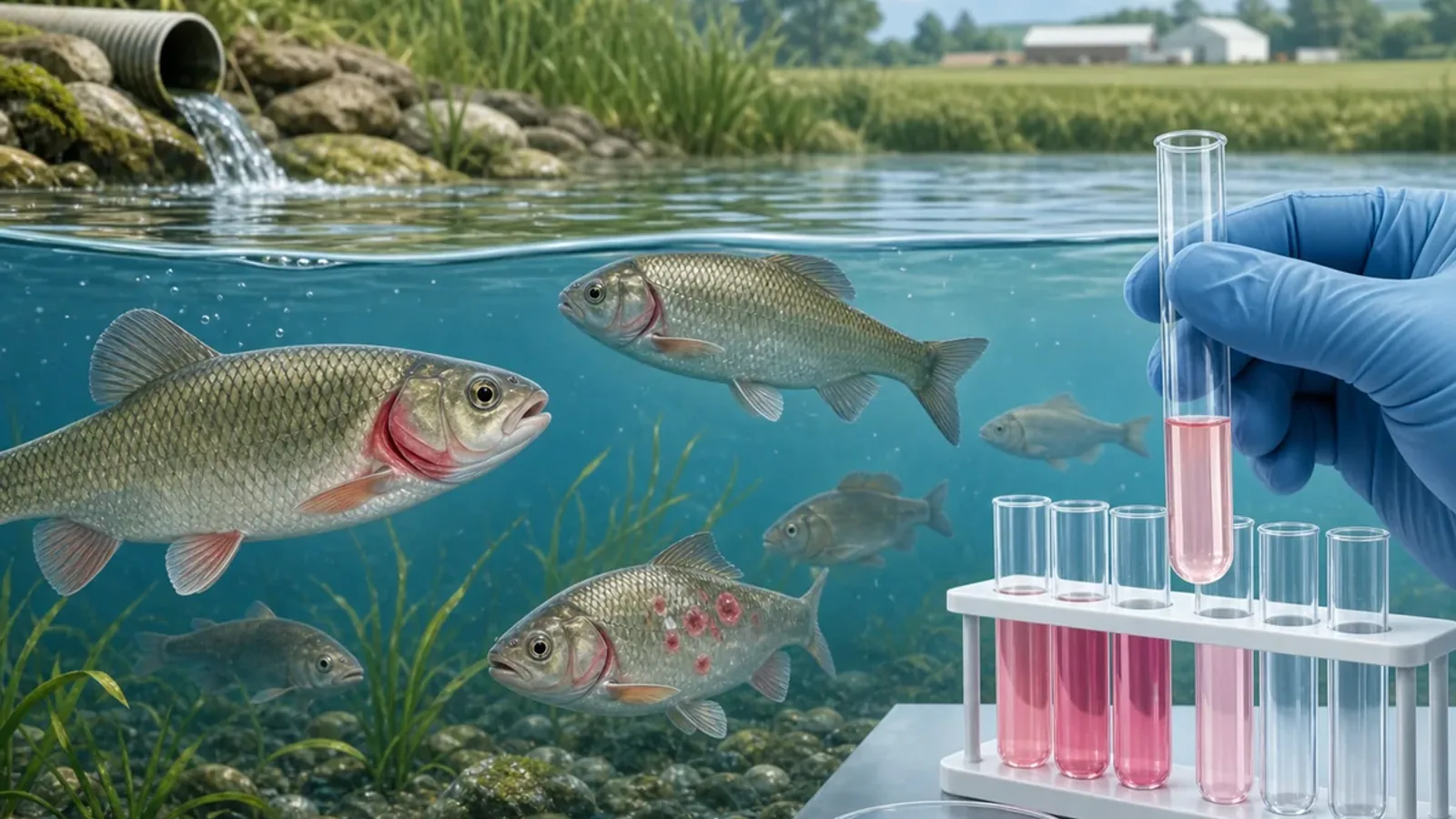 Quelle est la toxicité des nitrates en eau douce ?