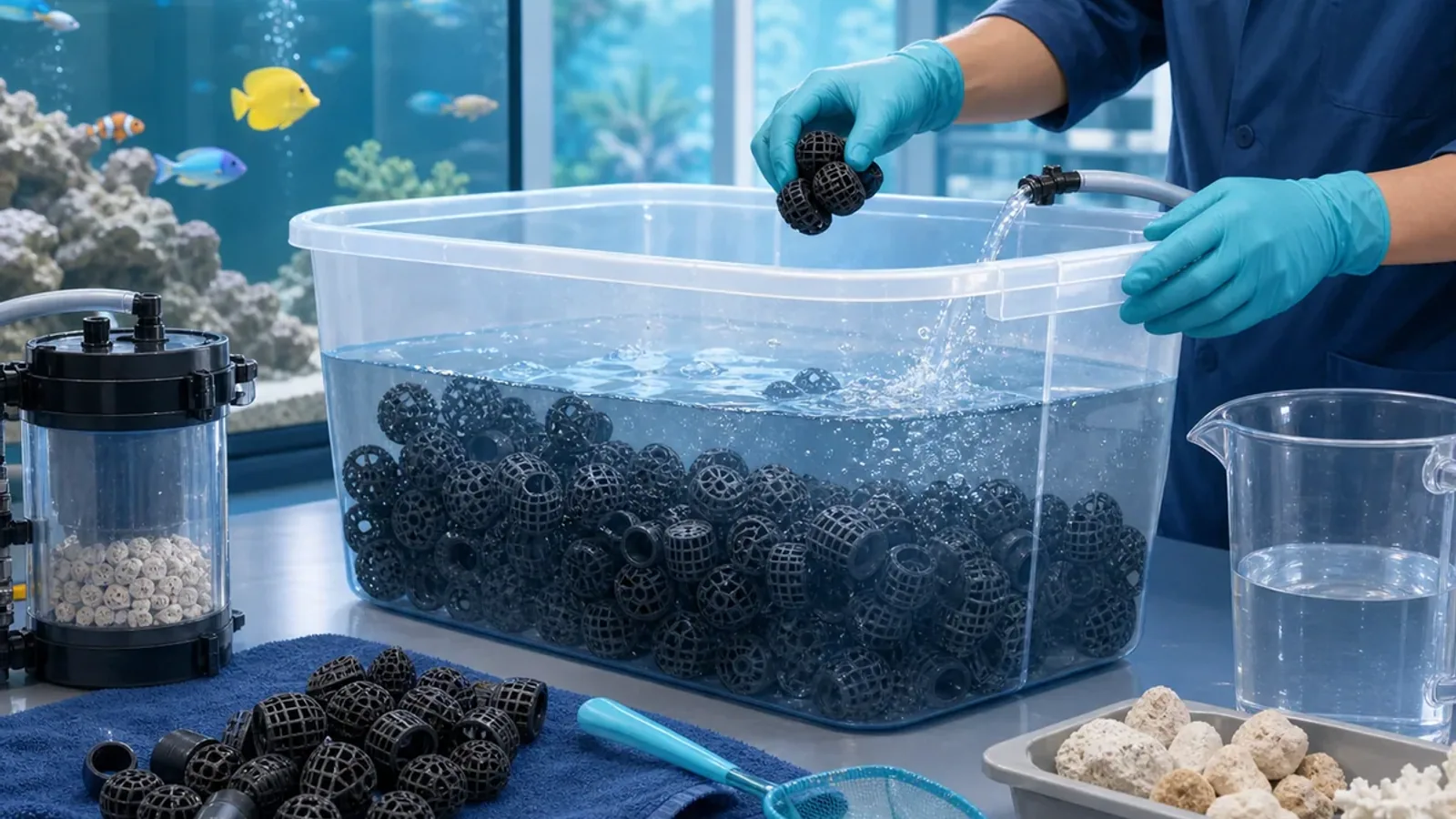 Comment préparer un substrat biologique neuf en plastique ?