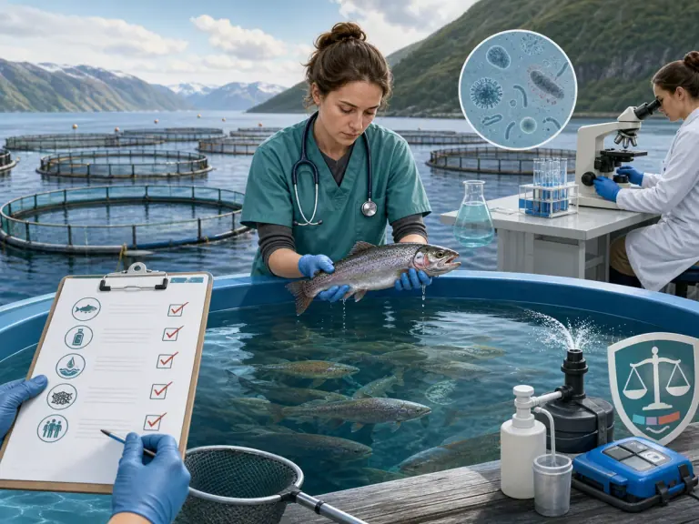 Qu'est ce qu'un protocole de soins en pisciculture ?