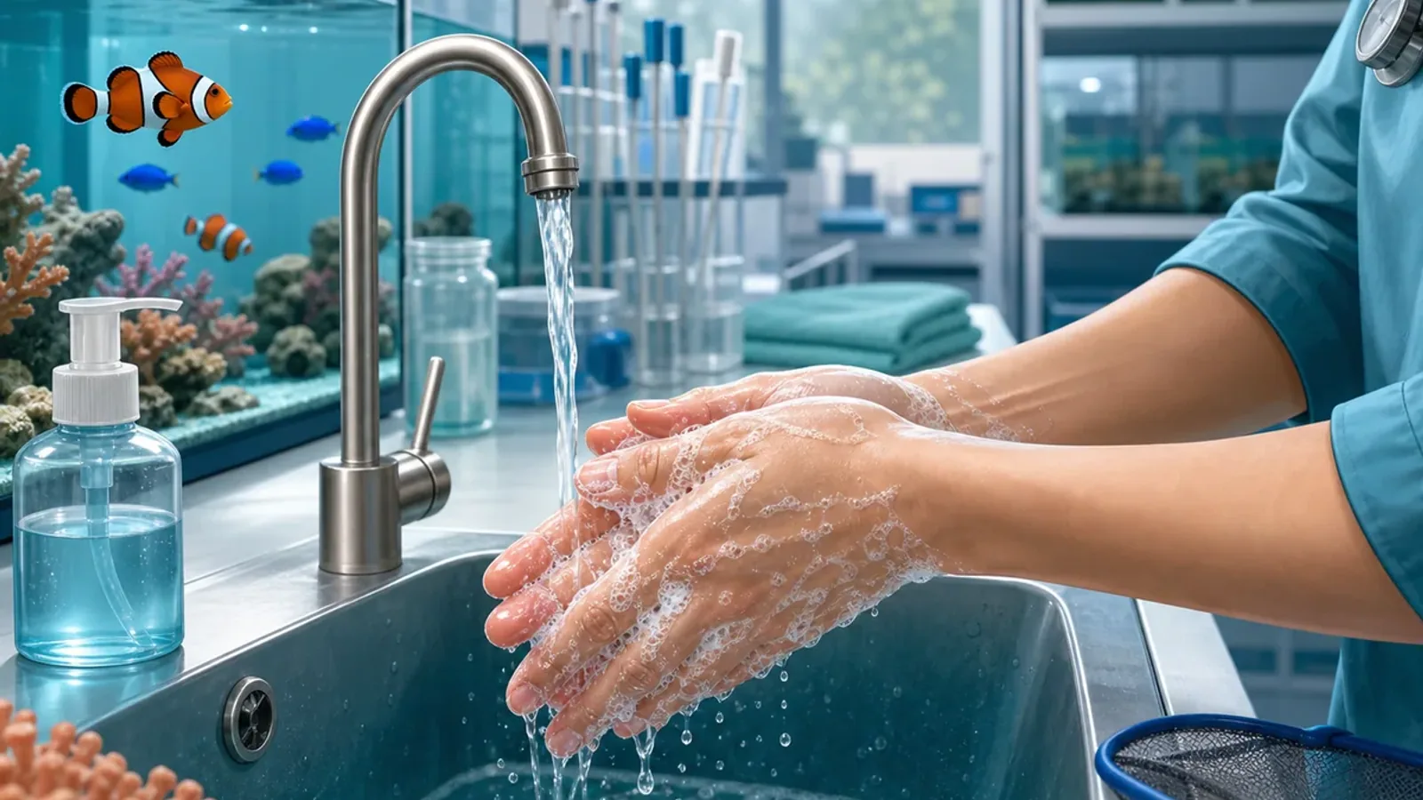 Comment bien se laver les mains ?