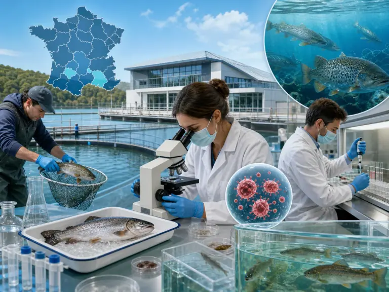 Quels sont les laboratoires départementaux vétérinaires spécialisés en poissons ?