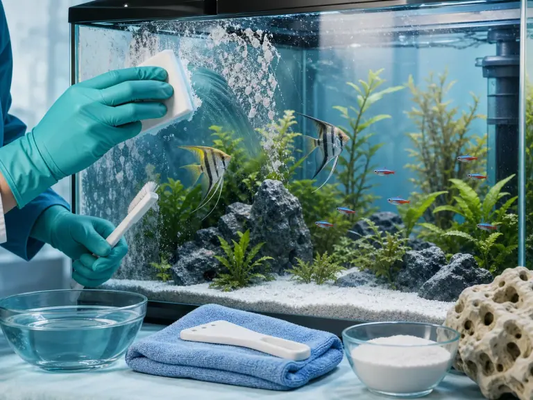 Comment éliminer les dépôts de calcaire en aquarium ?