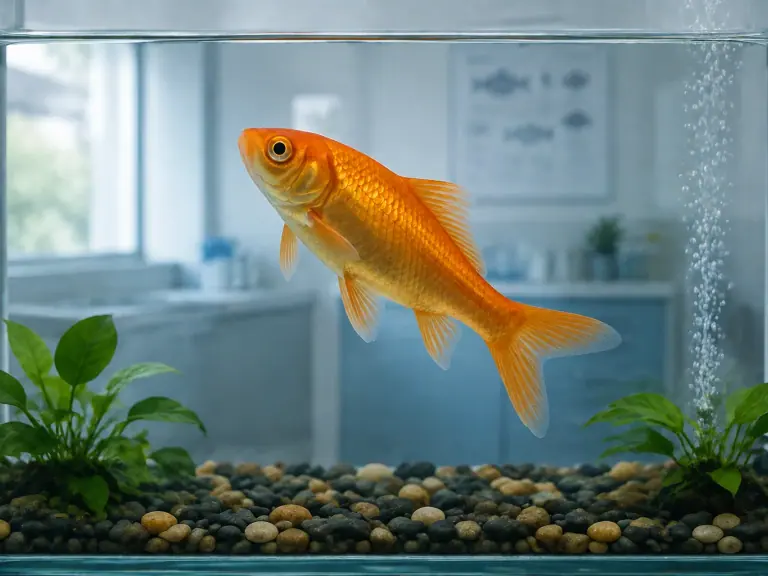 How can you recognise a swim bladder disorder in a fish?
