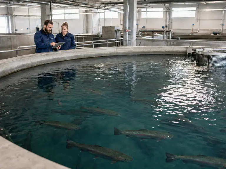 What level of mortality should trigger a health investigation on a fish farm?