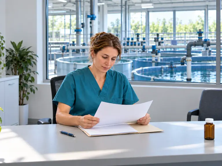 What is the veterinary prescribing cascade and how does it apply to fish?