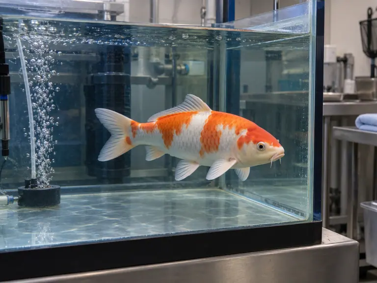 Fish anaesthesia: monitoring ventilation and recovery