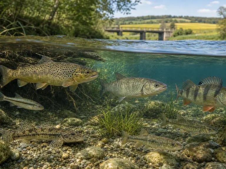 River fish communities: diversity can buffer human pressure
