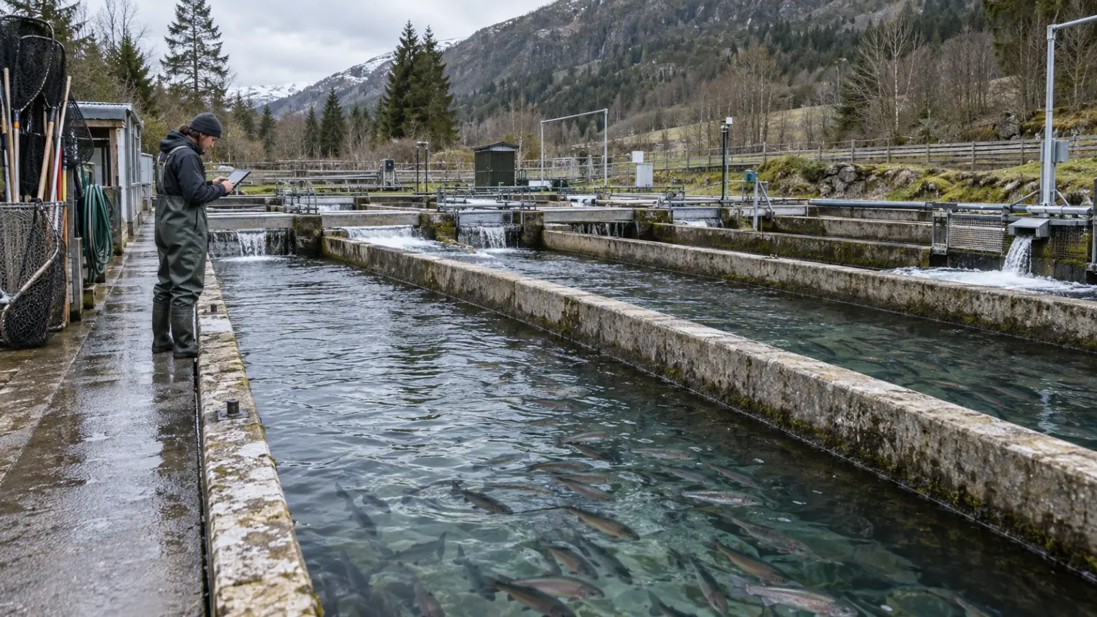 Biosécurité en pisciculture : partir des flux réels
