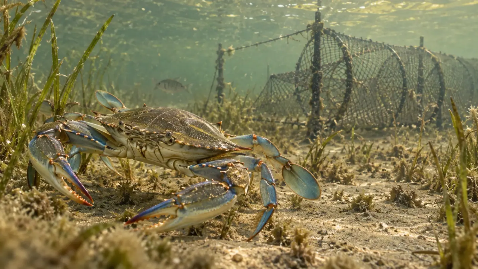Crabe bleu en Petite Camargue : mesurer avant d’attribuer