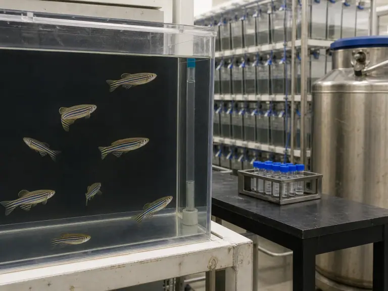 Poisson-zèbre : sécuriser une lignée par cryobanque