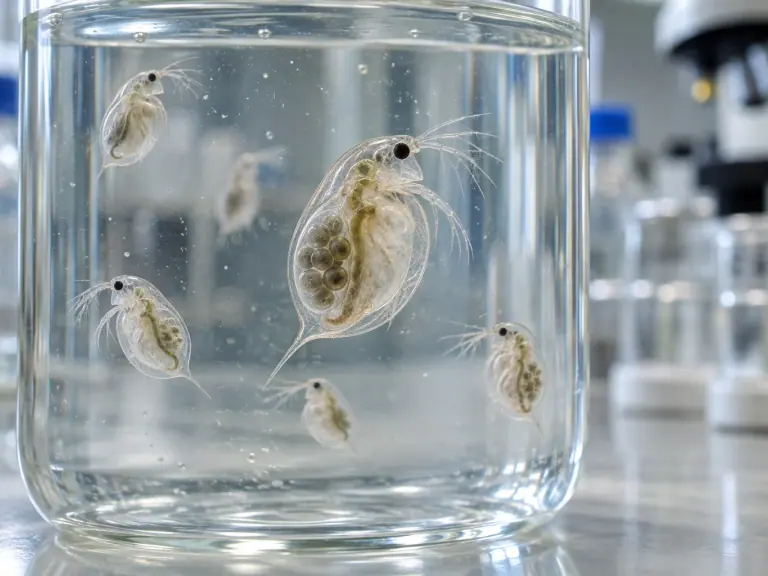 Daphnia magna : le clone fait partie du protocole