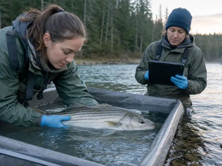 RAMP assessments: reading fish condition before release