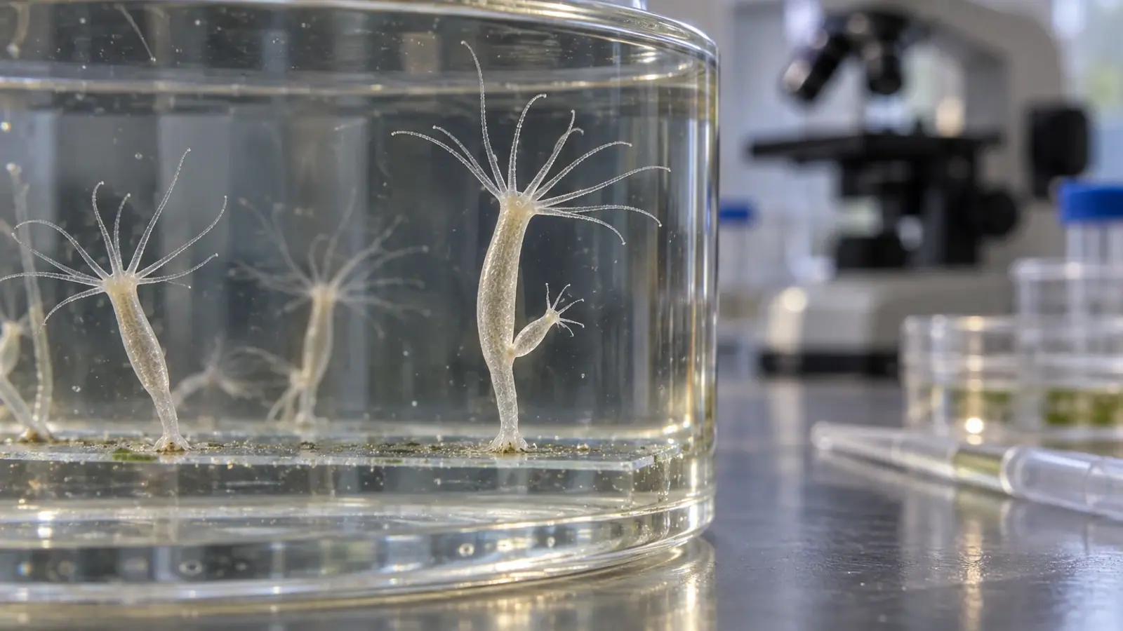 Hydra vulgaris : un modèle qui se renouvelle sans cesse