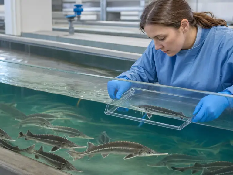AcIV-E in sturgeon: surveillance for an elusive virus