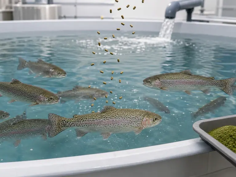 Rainbow trout feeds: replacing fish oil with microalgae needs evidence, not assumptions