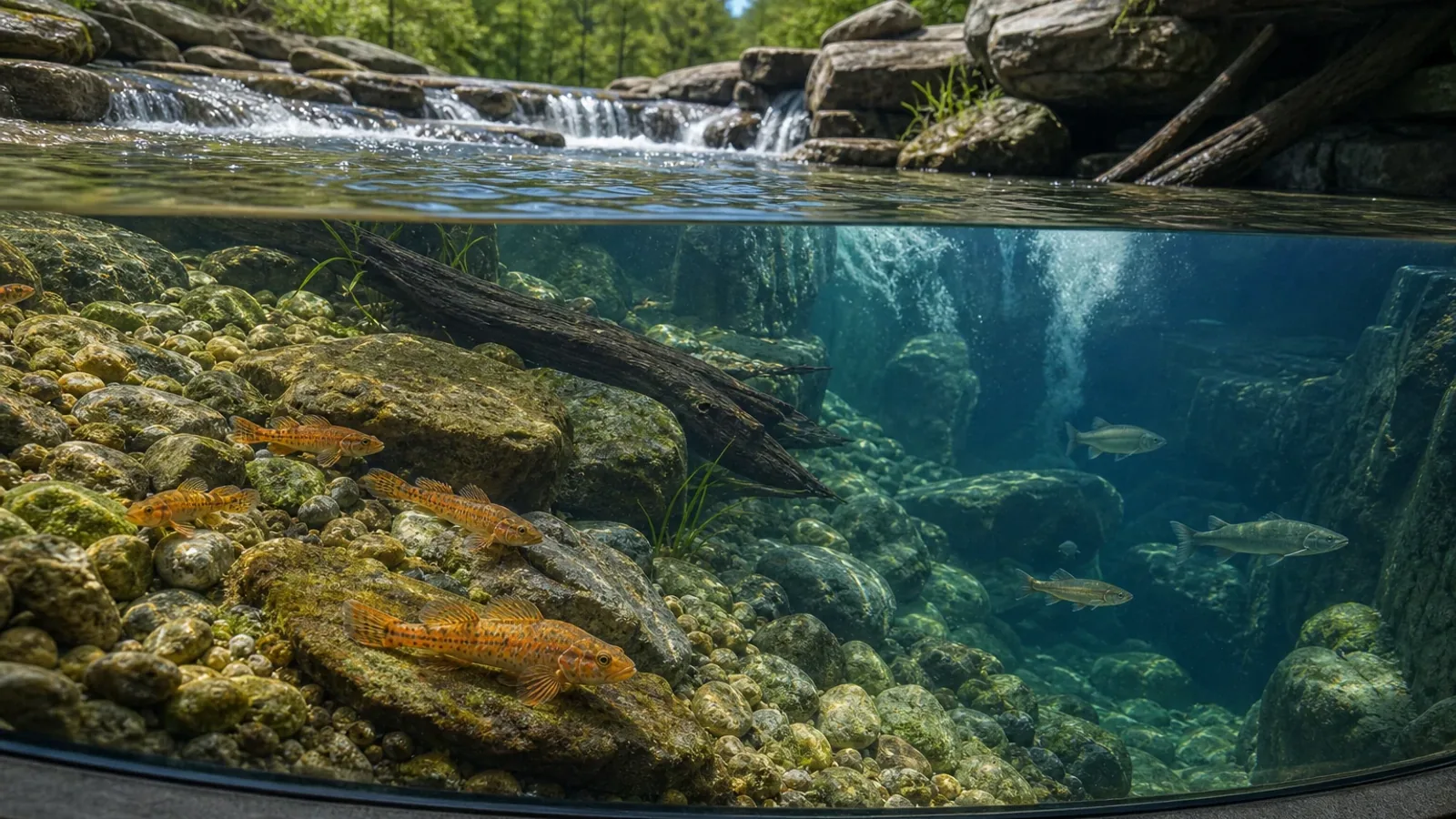 Aquariums publics : le choix des microhabitats enrichit la vie des poissons