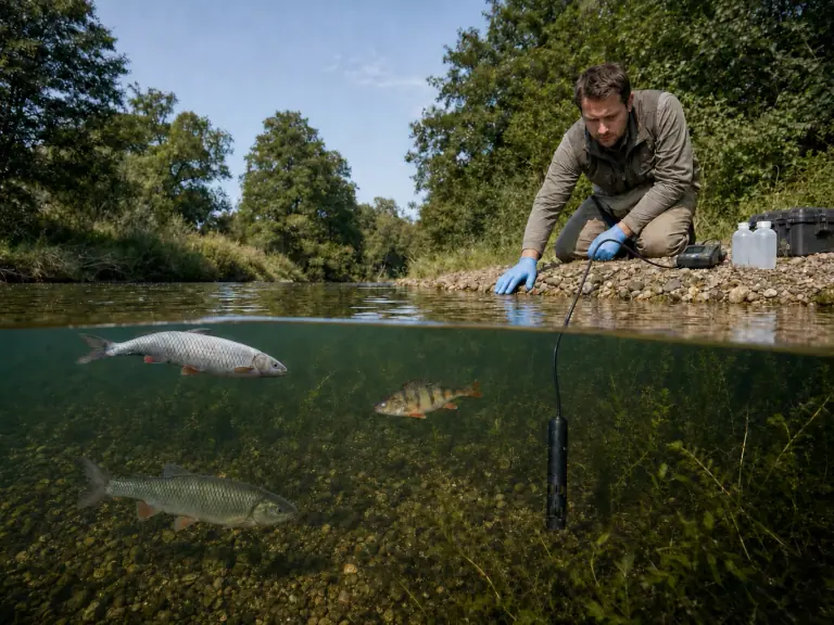 River fish kills: preserve the evidence