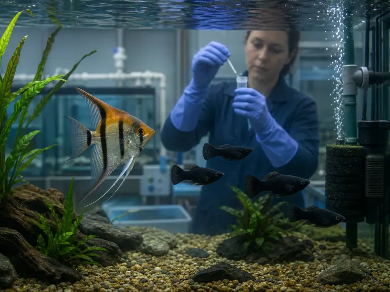 Mycobacteria in public aquariums: diagnose without overclaiming
