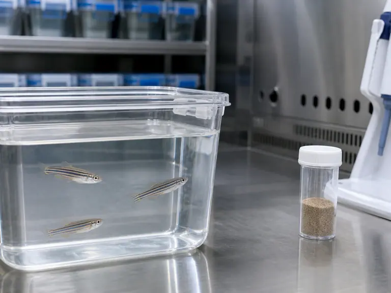 Poisson-zèbre gnotobiotique : contrôler le microbiote