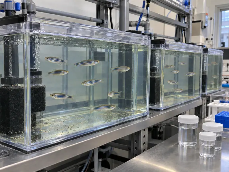 Poisson-zèbre : choisir entre eau, détritus et fèces