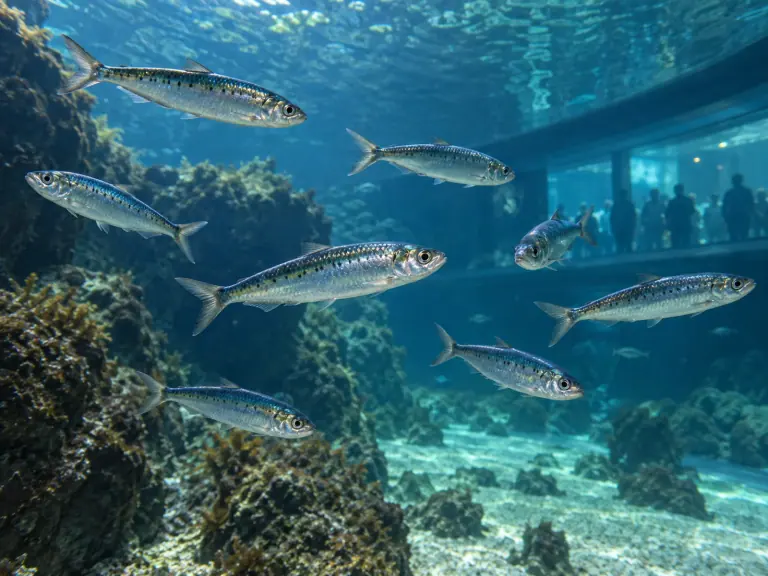 Sardines en captivité : concevoir le bassin et suivre l’acclimatation