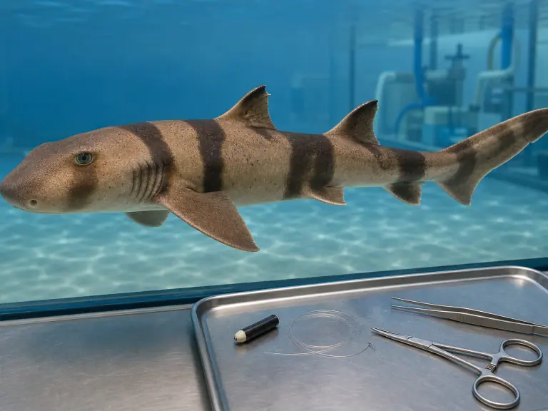 Acoustic tags in sharks: should every incision be sutured?