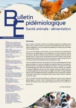 Couverture du Bulletin épidémiologique de l’ANSES
