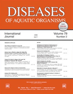 Couverture de la revue Diseases of Aquatic Organisms